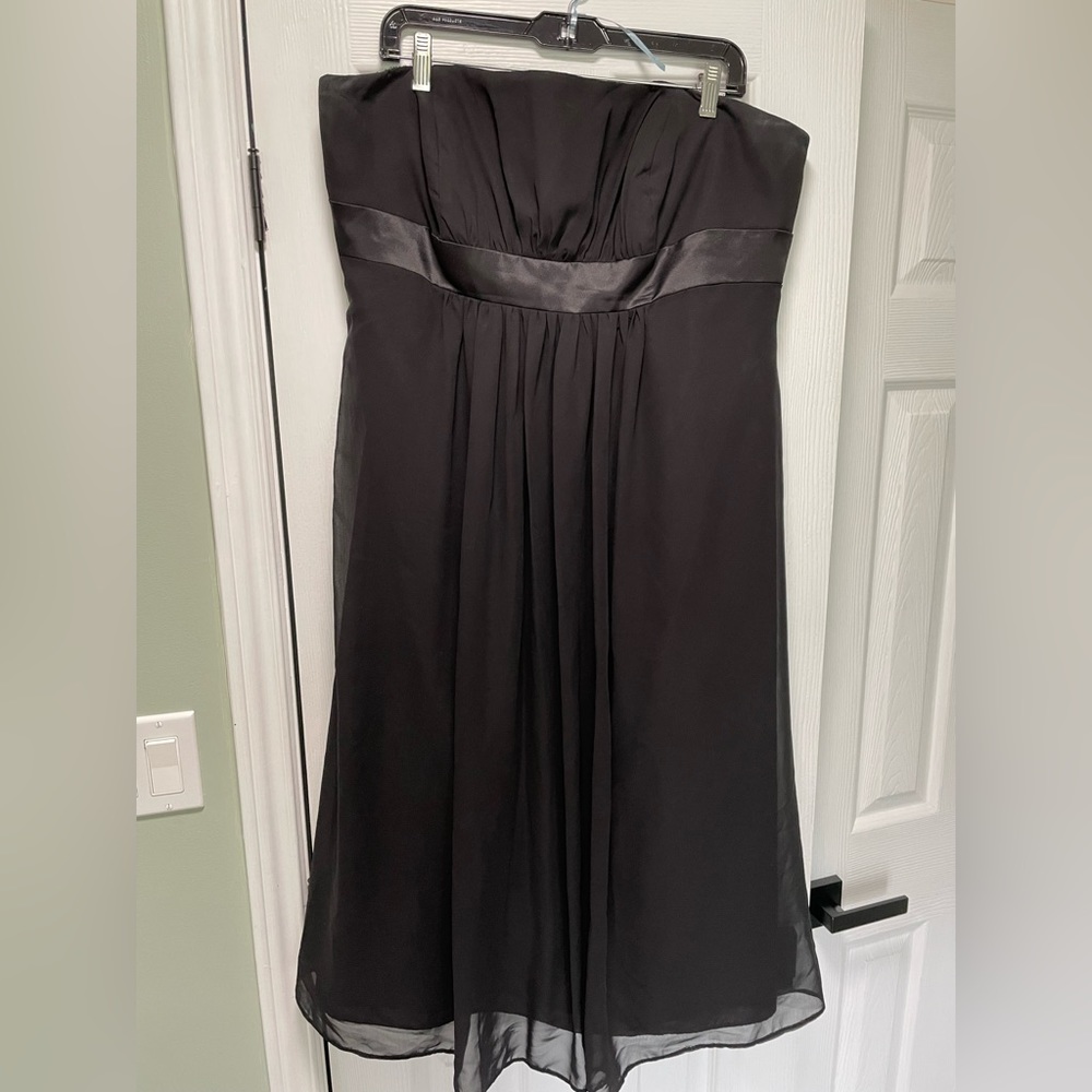Alfred Angelo Strapless chiffon dress